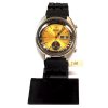 Reloj Seiko Chronograph Automatico Esfera Dorada Caja De Acero