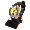 Reloj Seiko Chronograph Automatico Esfera Dorada Caja De Acero