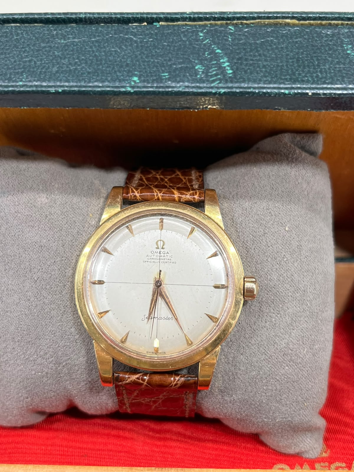 Omega Seamaster Chronometre oro 18kt